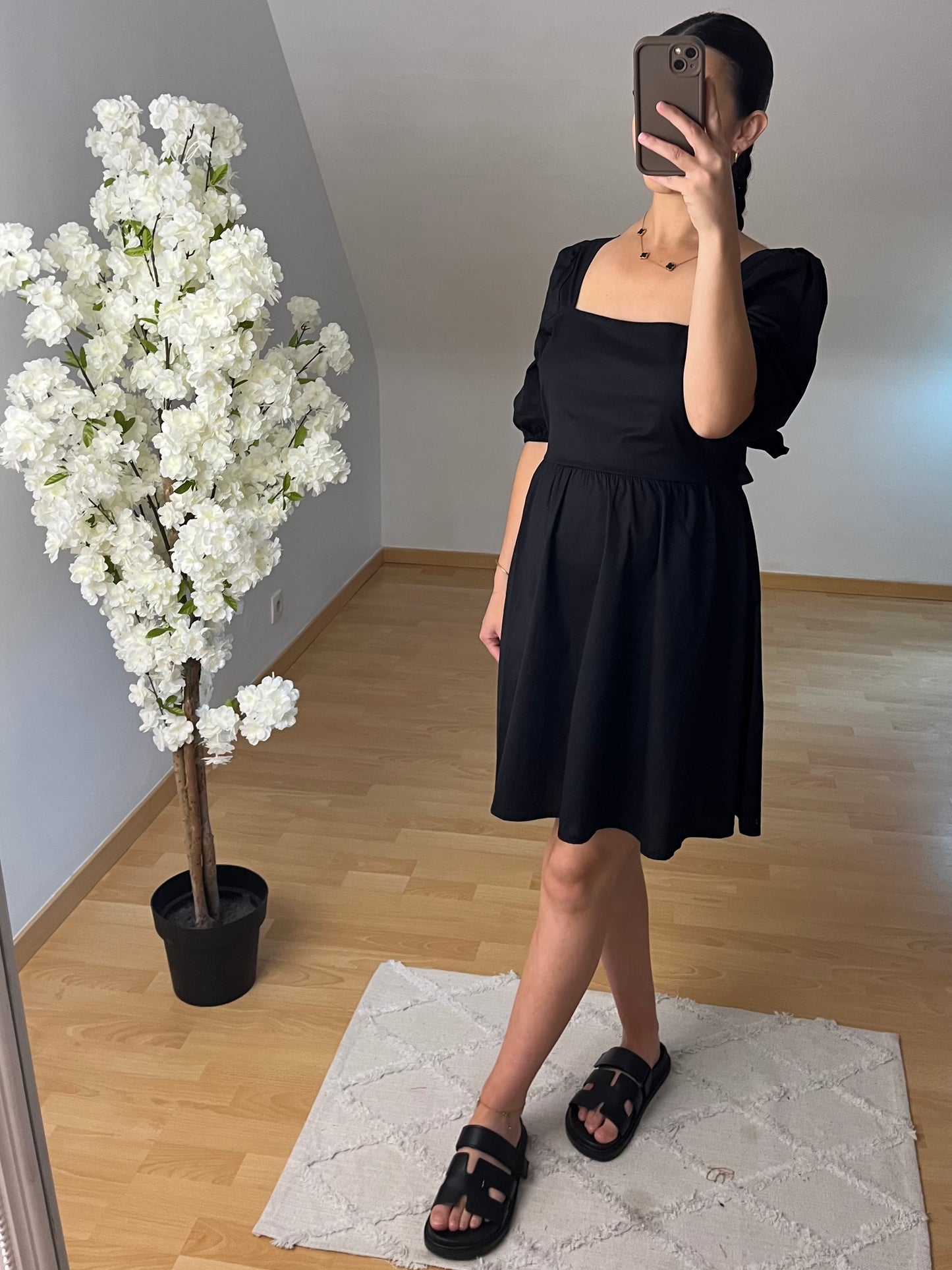 Robe alba noir