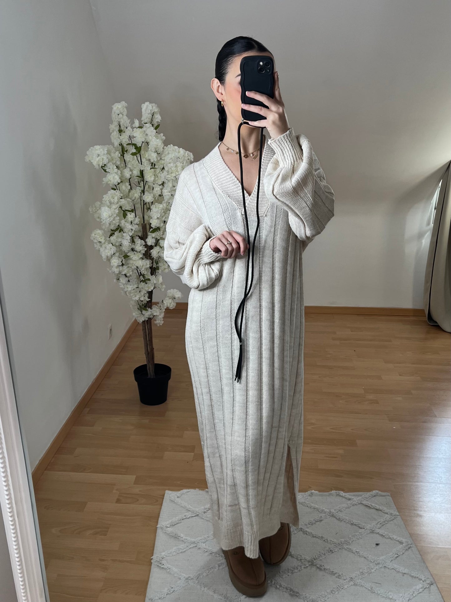 Robe maïa beige