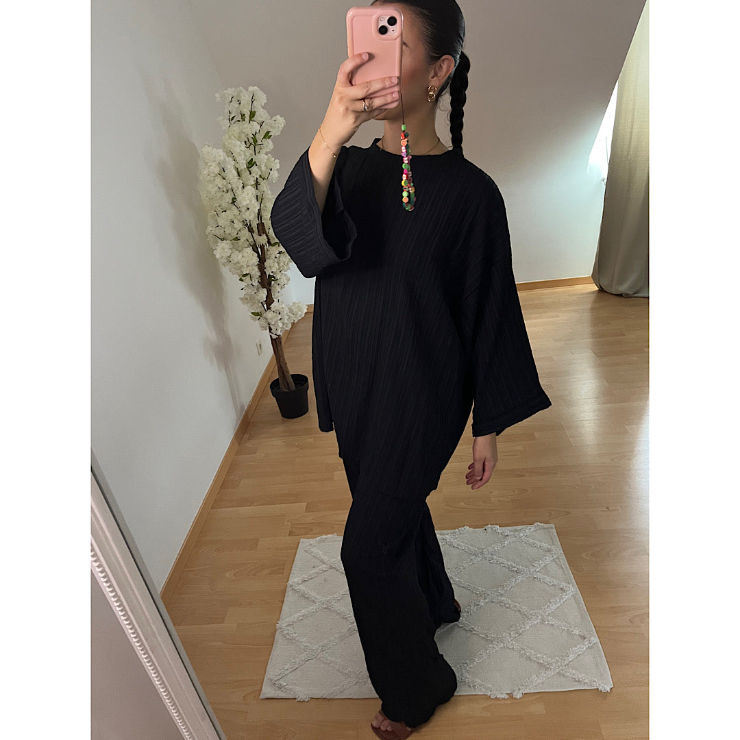 Ensemble oversize noir