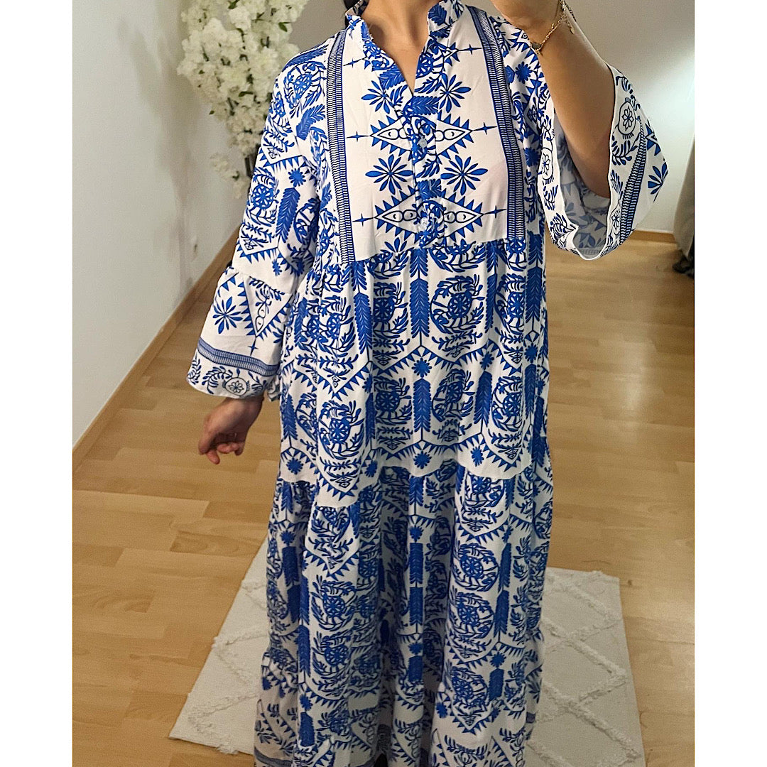 Robe Santorini Bleu