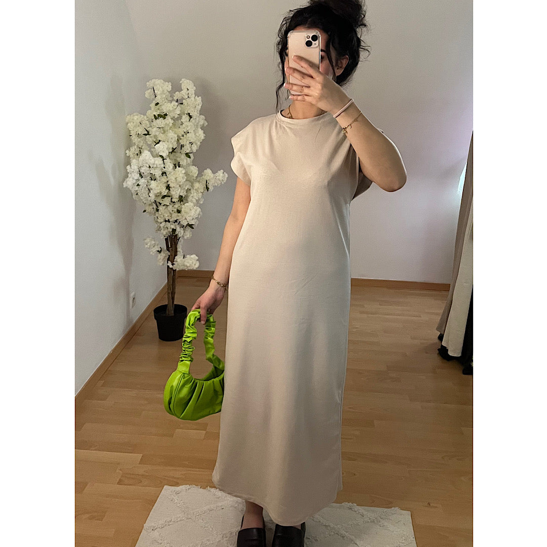 Robe coton nude