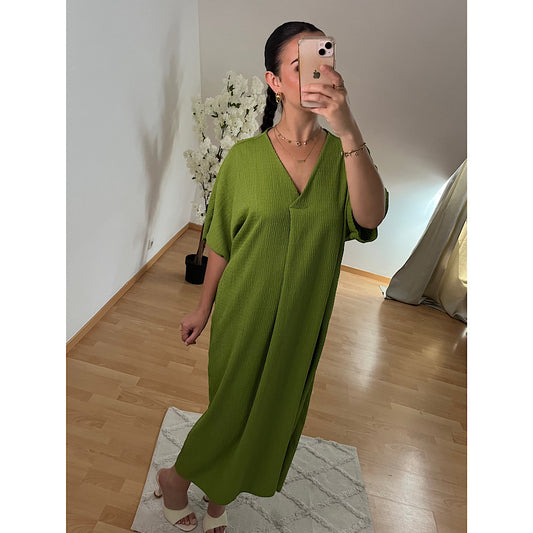 Robe Lila vert olive