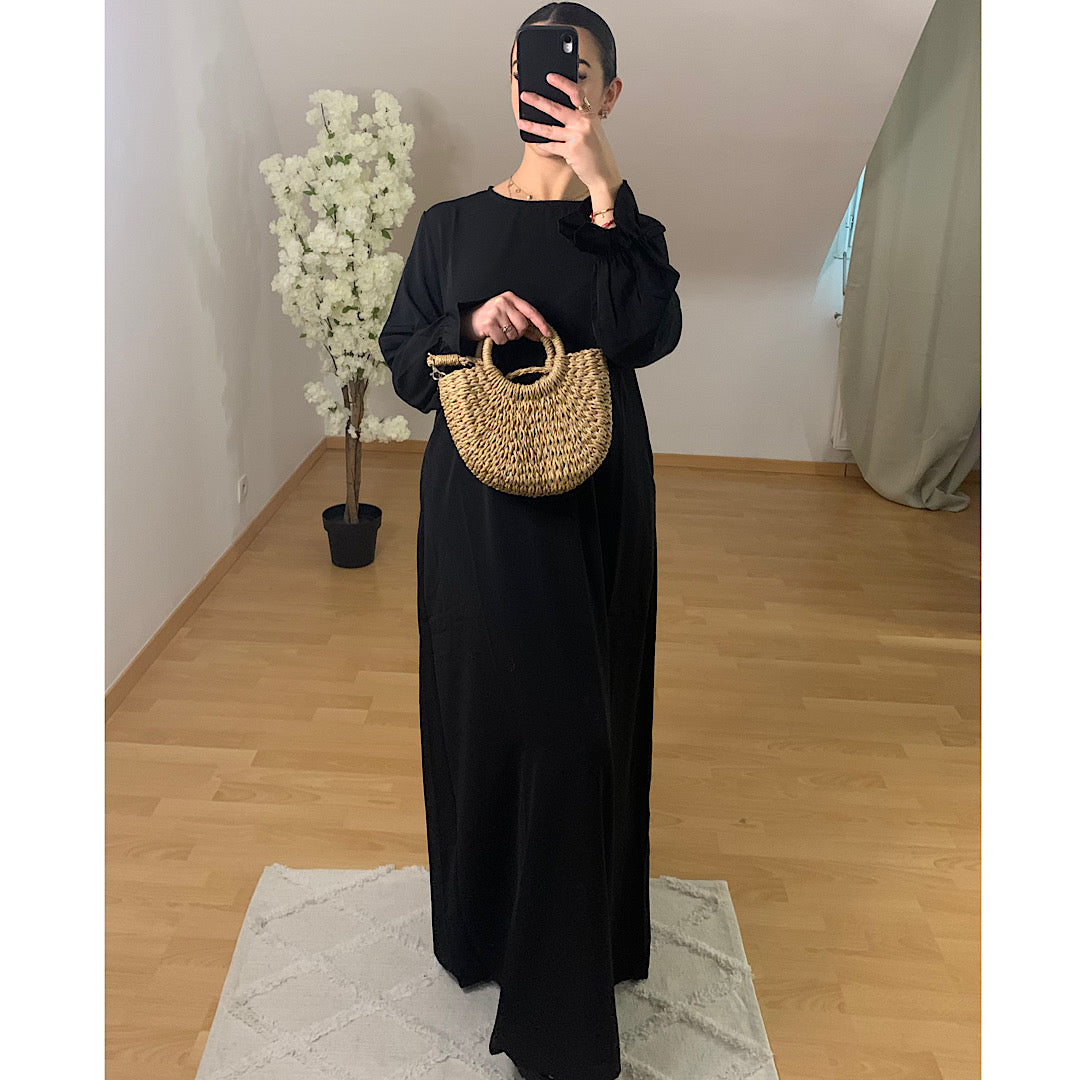 Robe/Abaya noir