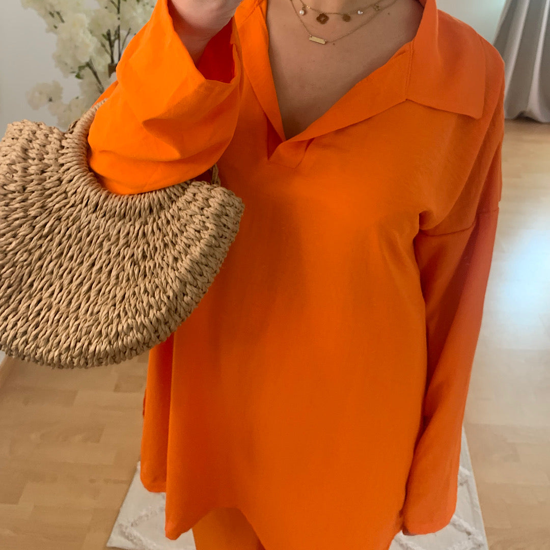 Ensemble Alma orange