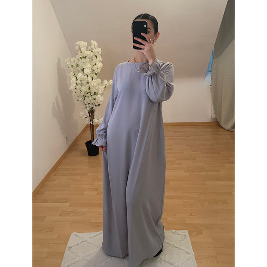 Robe/Abaya grise